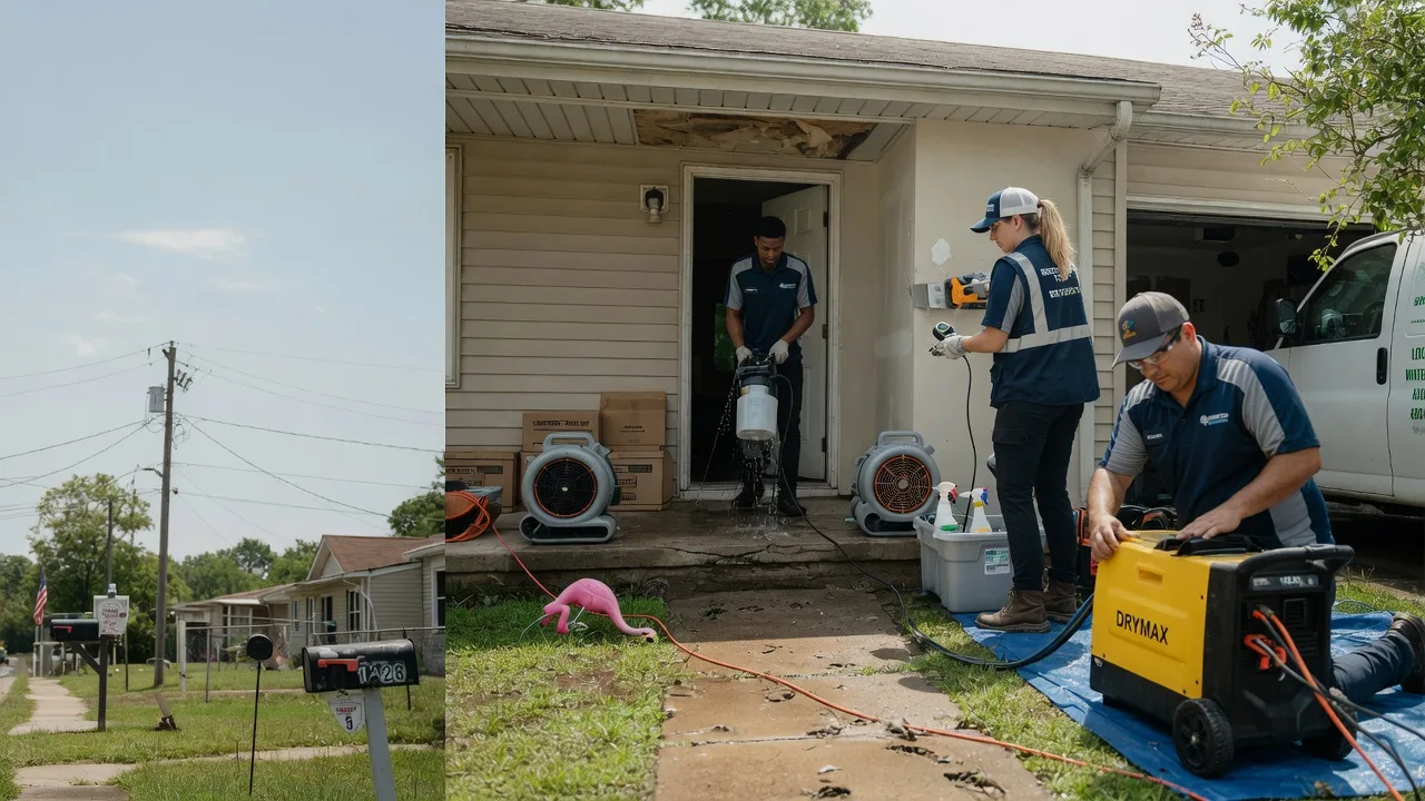 Storm Damage Water Removal in Hudson, KS near me